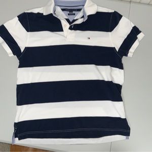 Tommy Hilfiger Mens Stripe Polo Size Small